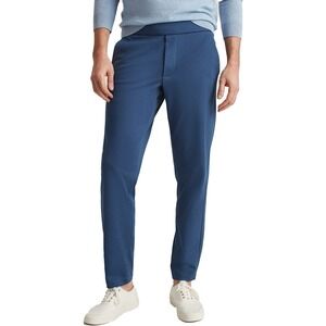 Bonobos Performance Pants Mens Size M Blue Excellent Stretch Tapered Drawstring